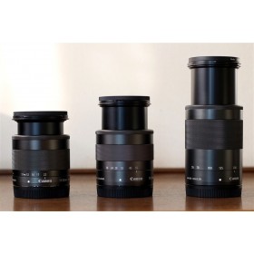 Canon Lens EF-M 55-200mm f/4.5-6.3 IS STM ( Silver / Graphite )